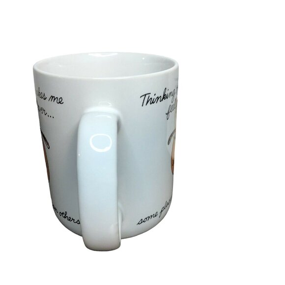 Shoebox Greetings Mug Thinking of You Makes Me Feel Good All Over 1987 - Picture 2 of 8
